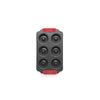 Non-Stick Doughnuts Mould - 6 cav - Red