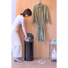 Laundry Bin 35 litre - Matt Black with Dark Grey Lid