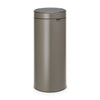 Touch Bin New 30 litre - Platinum