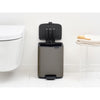Bo Pedal Bin 7 Litre - Platinum