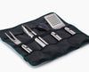 GrillOut™ 4-Piece Stainless-Steel BBQ Utensil Set with Storage Case