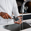 Dish Brush with Suction Cup Holder - Dark Grey