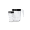 Measuring Jug, Set of 2 - Dark Grey