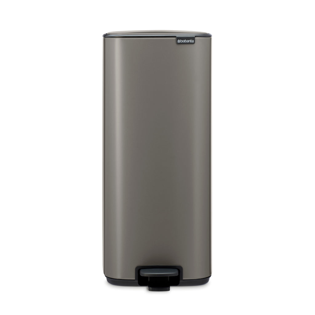 Bo Pedal Bin 30 Litre - Platinum