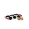 Non-Stick Doughnuts Mould - 6 cav - Red