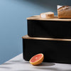 Bistro Bread Box, Small - Black