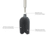 Flex™ 360 Toilet Brush Matt Ecru