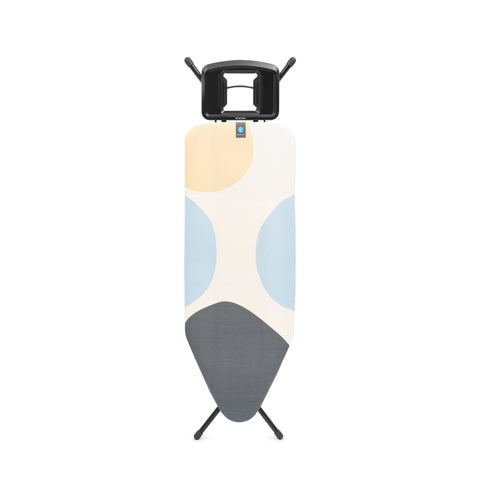 Ironing Board 124x45cm (C) Solid Steam Iron Rest -SpringBubble