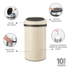 Touch Bin 60 litre - Soft Beige