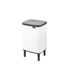 Bo Waste Bin Hi 7 litre - White