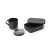 Make & Take Lunch Set, 2 piece - Dark Grey