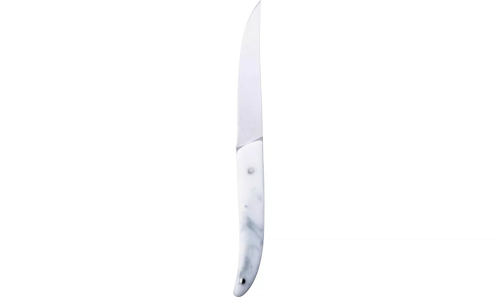 Ornô White Marble Steak Knife