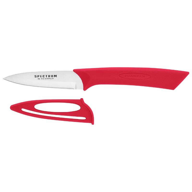 Spectrum 8cm Paring Knife - Red