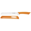 Spectrum 20cm Bread Knife - Carrot