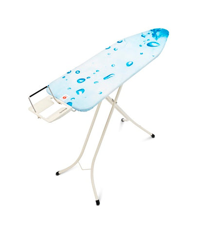 Ironing Board 124x38cm (B) Steam Iron Rest - Ice Water