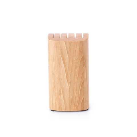 Profile Wooden Knife Block - Beech Wood