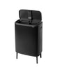 Bo Touch Bin Hi 2 x 30 litre - Matt Black