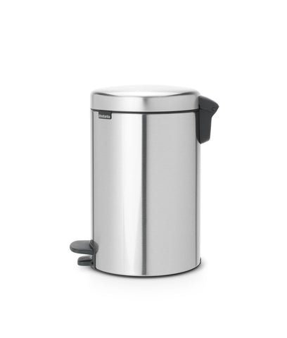 Pedal Bin NewIcon 12 Litre - Fingerprint Proof Matt Steel