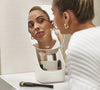 Viva Pedestal Mirror with Cosmetic Organiser