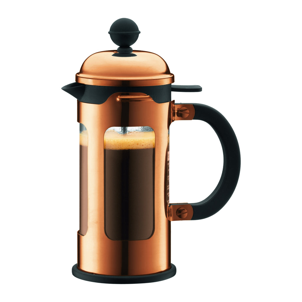 Chambord French Press Coffee Maker 3 cup, 0.35L - Copper