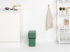 Sort & Go Waste Bin 12 litre - Fir Green