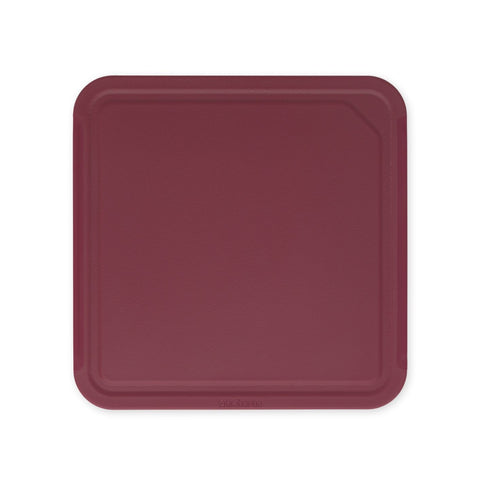 Tasty+ Chopping Board, Medium - Aubergine Red