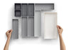 Blox™ 10-piece Drawer Organiser Set - Grey