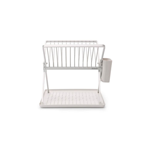 Foldable Dish Rack - Light Grey