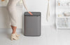 Bo Touch Bin 60 litre - Platinum