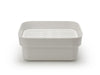 Washing Up Bowl with Drying Tray - Light Grey