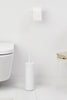 MindSet Toilet Brush and Holder - Mineral Fresh White