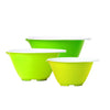 Sleekstor Nesting Bowl Set Green Tonal