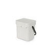 Sort & Go Waste Bin 3 litre - Light Grey