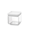 Tasty+ Square Canister 0.7 litre - Light Grey Lid