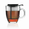 Yo-Yo Set Mug+Tea Strainer 350ml - Black