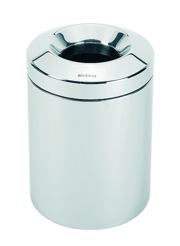 Flame Guard Waste Paper Bin 7 litre - Brilliant Steel