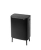 Bo Touch Bin Hi 2 x 30 litre - Matt Black