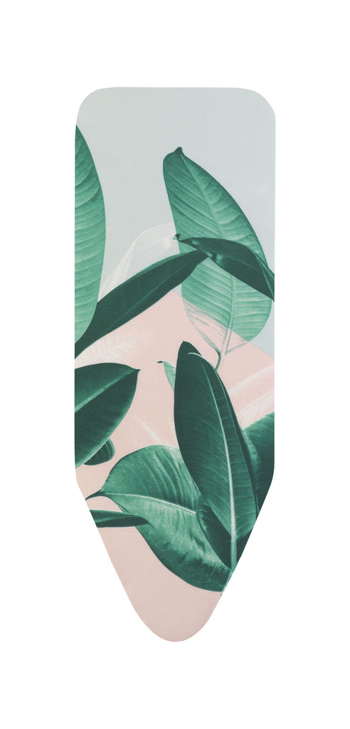 Ironing Board Cover (C) 124x45cm, Top Layer - Tropical Leaves