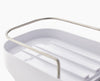 Capsule™ Compact 4-Tier Shower Shelf - White