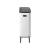 Bo Touch Bin Hi 2 x 30 litre - White