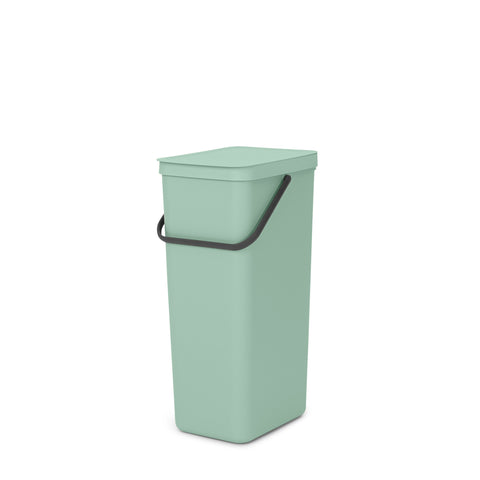 Sort & Go Waste Bin 40 litre - Jade Green