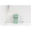 Sort & Go Waste Bin 16 litre - Jade Green