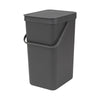 Sort & Go Waste Bin 16 litre - Grey