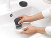 Soap Dispensing Dish Brush - Dark Grey
