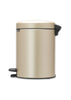 Pedal Bin NewIcon 5 Litre - Metallic Gold