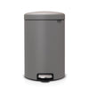 Pedal Bin NewIcon 20 Litre - Mineral Concrete Grey