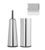 Toilet Accessory Set of 3 - Matt Steel