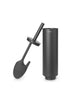 MindSet Toilet Brush and Holder - Mineral Infinite Grey