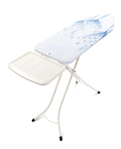 Ironing Board 124x45cm (C) Solid Steam Unit Holder - Cotton Flower