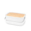 Nic Bread Bin - Light Grey